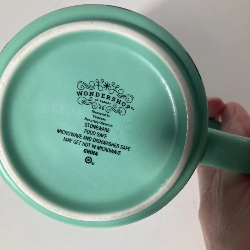 Target 2023 Wondershop Coffee Mug Childrens Matroshka Ornaments Stoneware 4
